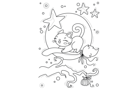 Coloriage Halloween 71 – 10doigts.fr