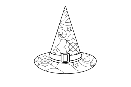 Coloriage Halloween 86 – 10doigts.fr