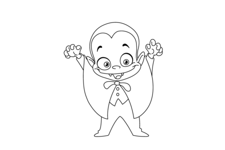 Coloriage Halloween25 – 10doigts.fr