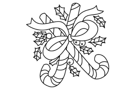 Coloriage Bonbons 01 – 10doigts.fr