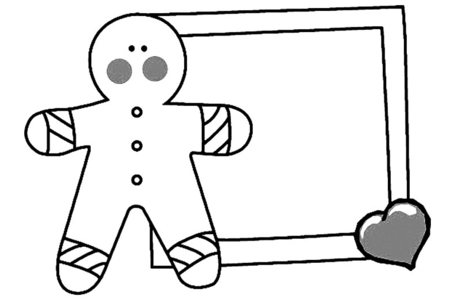 Coloriage Bonhomme 01 – 10doigts.fr