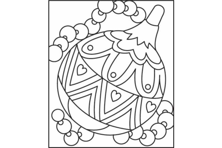 Coloriage Boules de Noël 03 – 10doigts.fr