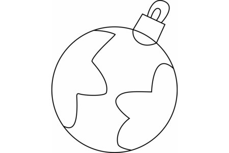 Coloriage Boules de Noël 13 – 10doigts.fr
