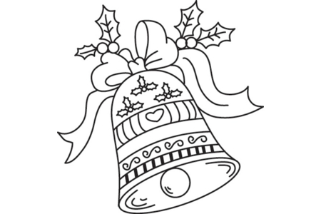 Coloriage Cloche 01 – 10doigts.fr