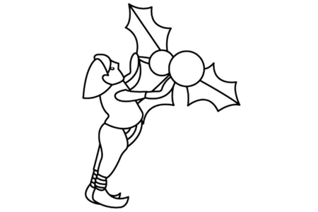 Coloriage Lutin 02 – 10doigts.fr