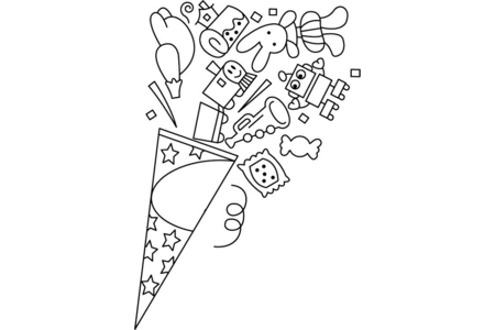 Coloriage Noël 10 – 10doigts.fr