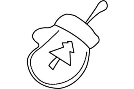 Coloriage Noël 14 – 10doigts.fr