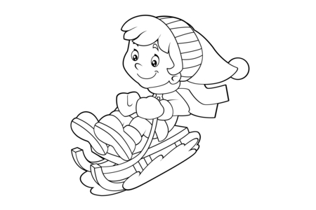 Coloriage Noel 28 – 10doigts.fr