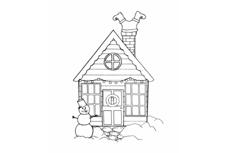 Coloriage Noel 30 – 10doigts.fr