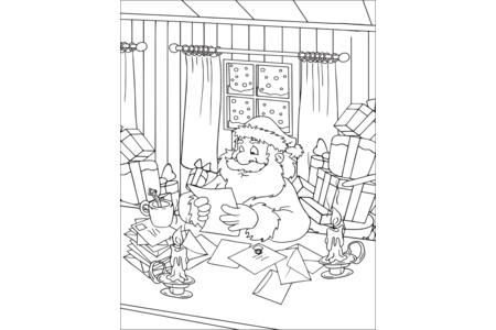 Coloriage Noel 38 – 10doigts.fr