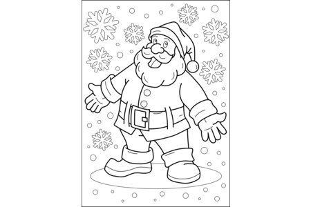 Coloriage Noel 55 – 10doigts.fr
