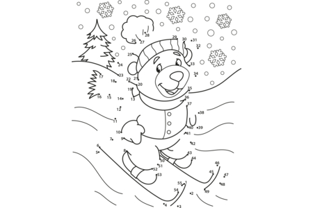 Coloriage Noel 81 – 10doigts.fr