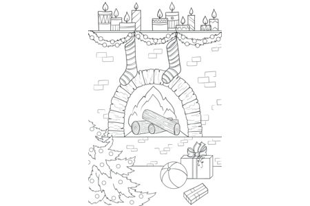 Coloriage Noel11 – 10doigts.fr