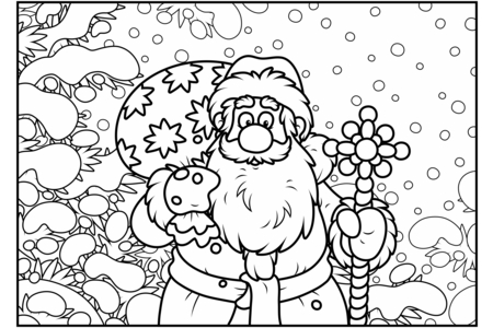 Coloriage Noel16 – 10doigts.fr