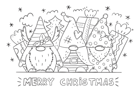 Coloriage Noel22 – 10doigts.fr