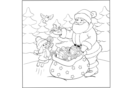 Coloriage Noel4 – 10doigts.fr