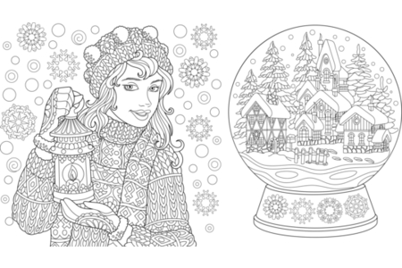Coloriage Noel9 – 10doigts.fr