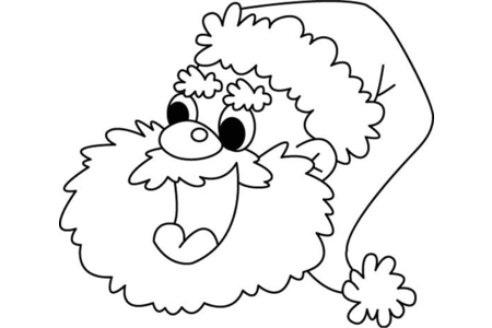 Coloriage Père Noël 34 – 10doigts.fr