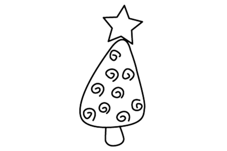 Coloriage Sapin 11 – 10doigts.fr