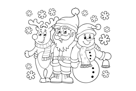Coloriage noel24 – 10doigts.fr