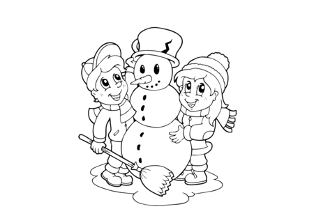 Coloriage noel27 – 10doigts.fr