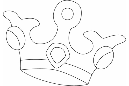 Coloriage Couronne 02 – 10doigts.fr
