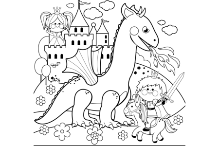 Coloriage Fantastique8 – 10doigts.fr