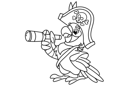 Coloriage Pirate10 – 10doigts.fr