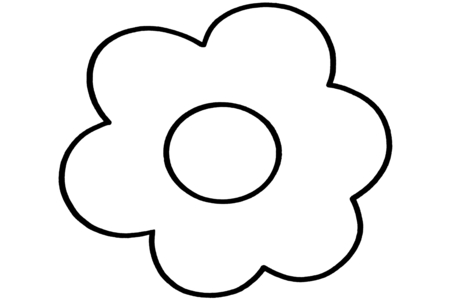 Coloriage Fleur 026 – 10doigts.fr