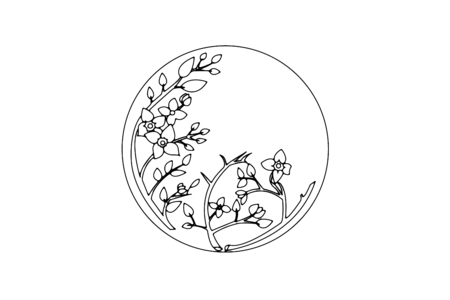 Coloriage Fleurs 037 – 10doigts.fr