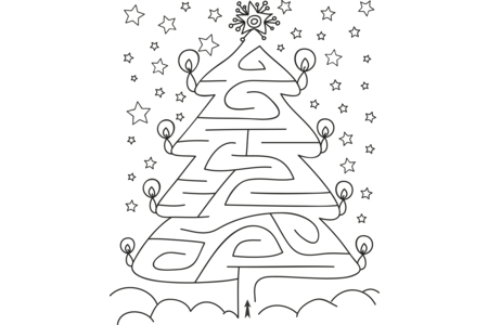 Coloriage Noel 72 – 10doigts.fr
