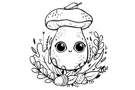 Coloriage Kawaii2 – 10doigts.fr