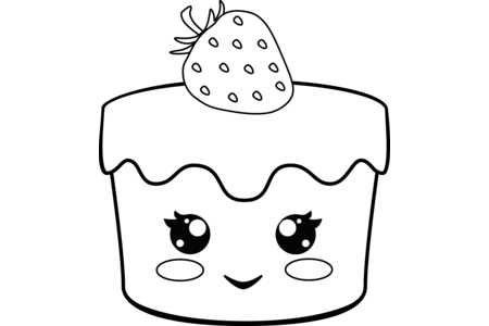 Coloriage Kawaii6 – 10doigts.fr