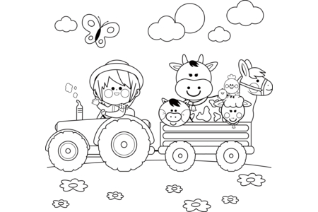 Coloriage Metier8 – 10doigts.fr