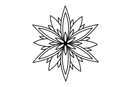 Coloriage Mandala16 – 10doigts.fr