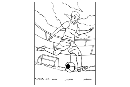 Coloriage JO-Sport-13 – 10doigts.fr