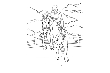 Coloriage JO-Sport-15 – 10doigts.fr