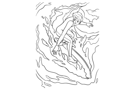 Coloriage JO-Sport-17 – 10doigts.fr