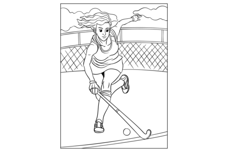 Coloriage JO-Sport-20 – 10doigts.fr