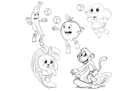 Coloriage Sport28 – 10doigts.fr