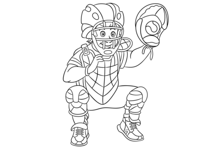 Coloriage Sport9 – 10doigts.fr