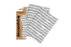 3 feuilles decopatch musique - Papiers Décopatch - 10doigts.fr