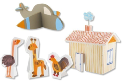 Set de plaques de carton-plume (carton mousse) - Carton plume et polystyrène - 10doigts.fr