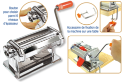 Machine pour pâtes thermodurcissables PATATI-PATATA ou FIMO - Outils de Modelage - 10doigts.fr