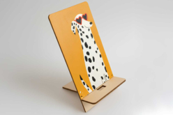 6 Supports smartphone en bois - - Objets pour le bureau - 10doigts.fr - 2