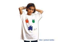 T-shirt en coton blanc - Coton, lin - Textiles - 10doigts.fr