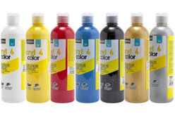 acrylcolor grand format - Peinture acrylique satinée, brillante - 10doigts.fr