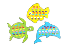 animaux à tisser - Kits créatifs en Papier - 10doigts.fr - 2