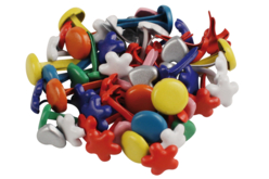 attaches parisiennes motifs - Attaches parisiennes et oeillets - 10doigts.fr