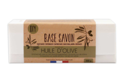 Base savon 500 gr - Huile olive - Bases de savon - 10doigts.fr